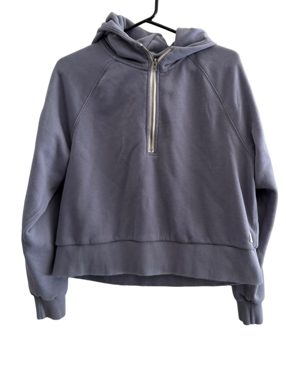 VUORI Restore Half Zip Hoodie Blue Size Medium - Picture 2 of 7